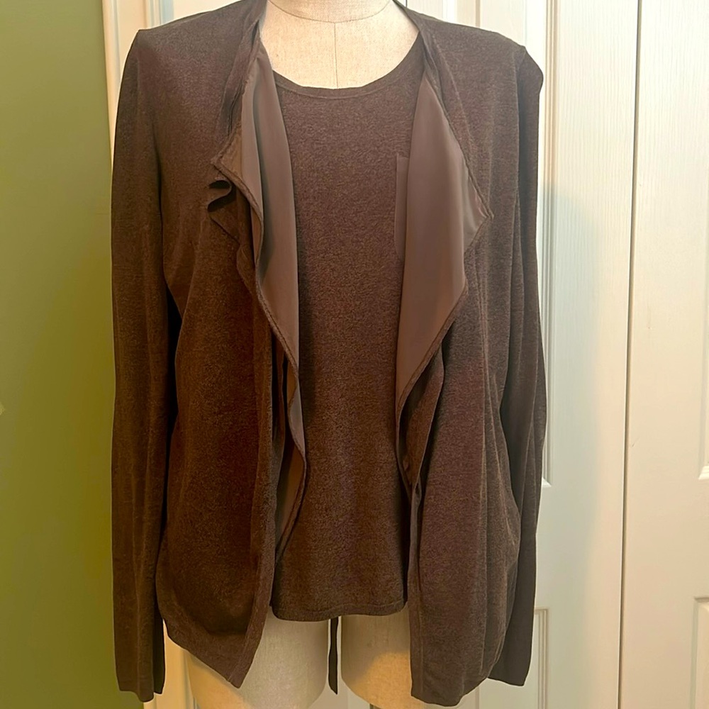 Hugo Boss sweater set beautiful brown